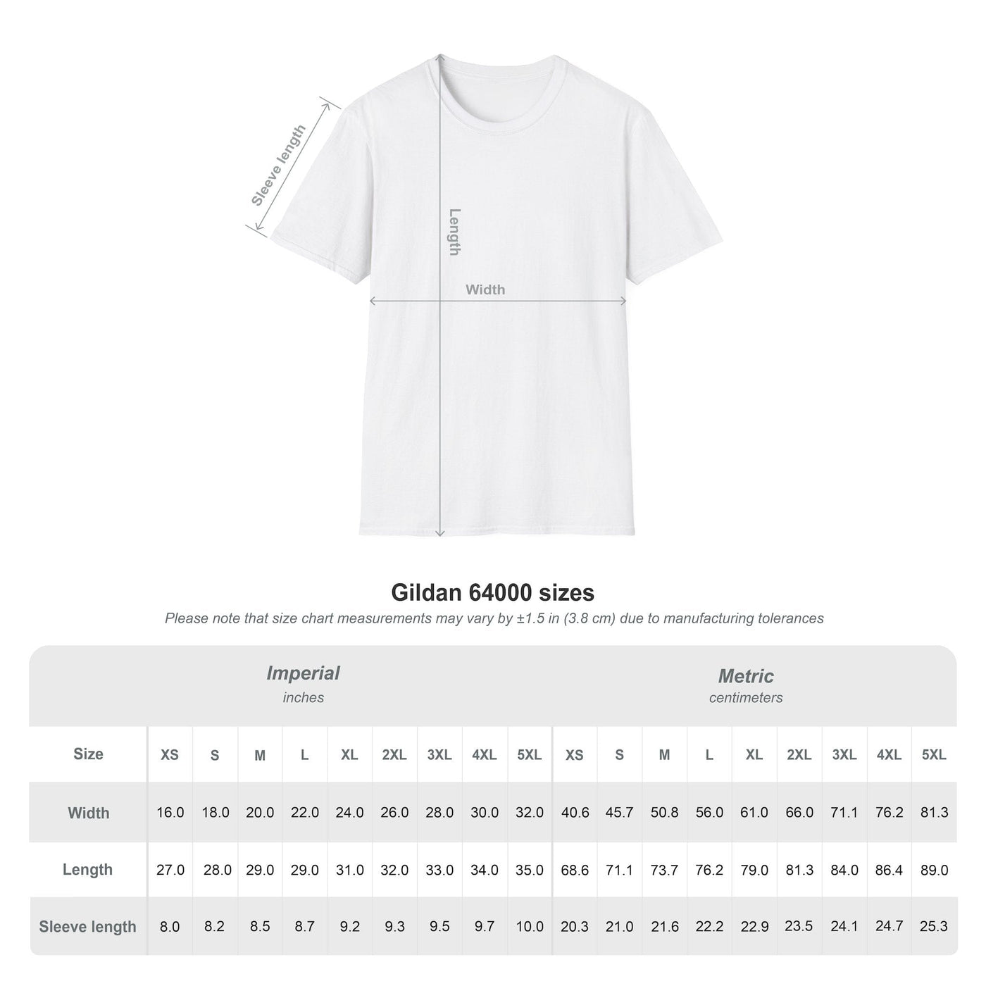 bmp-sizechart-tshirt for Hobbies Theme
